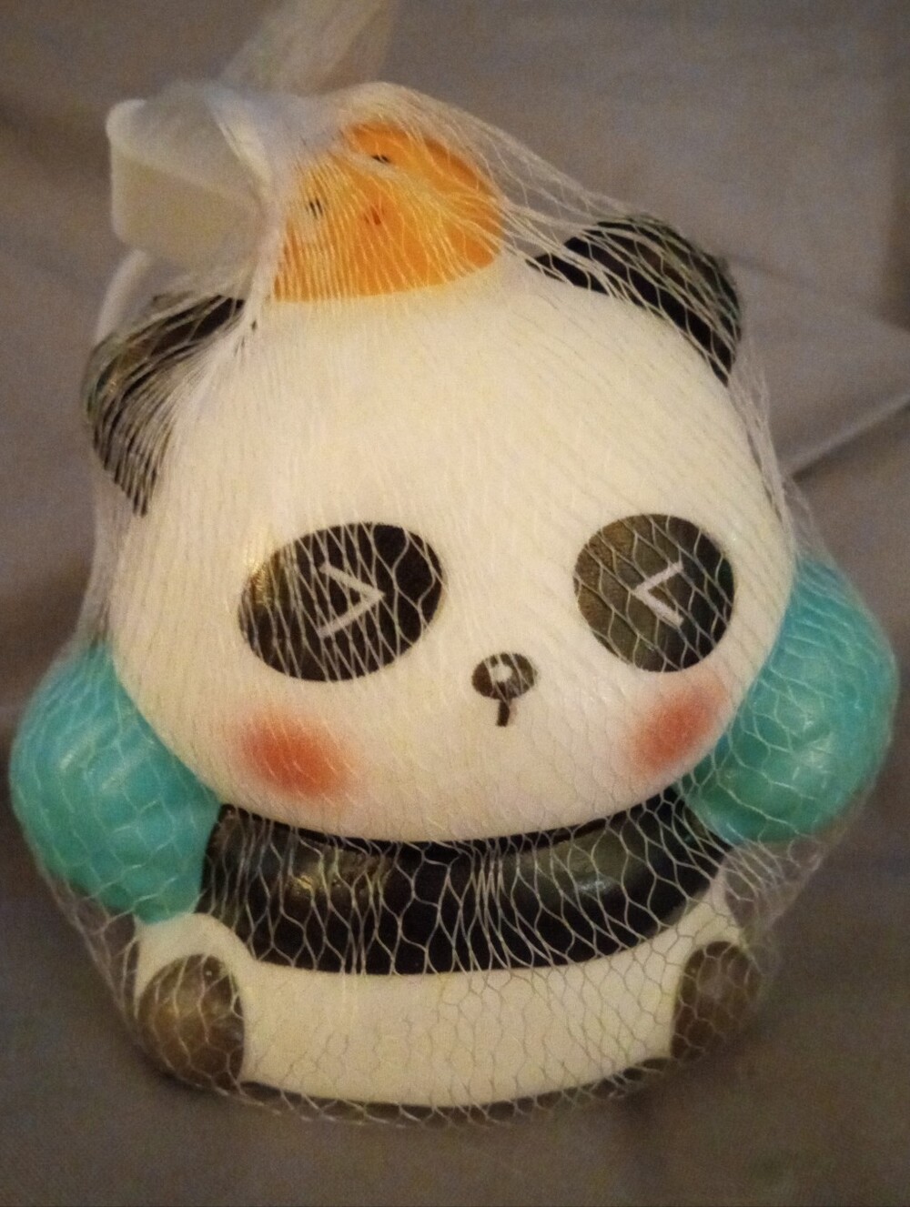 Panda With Watermelon Scrunchie 5-in